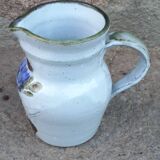Set of 2 ceramic pitchers from Vallauris Kostanda and Thiry
