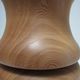 Lamp foot XL solid wood veined turned vintage