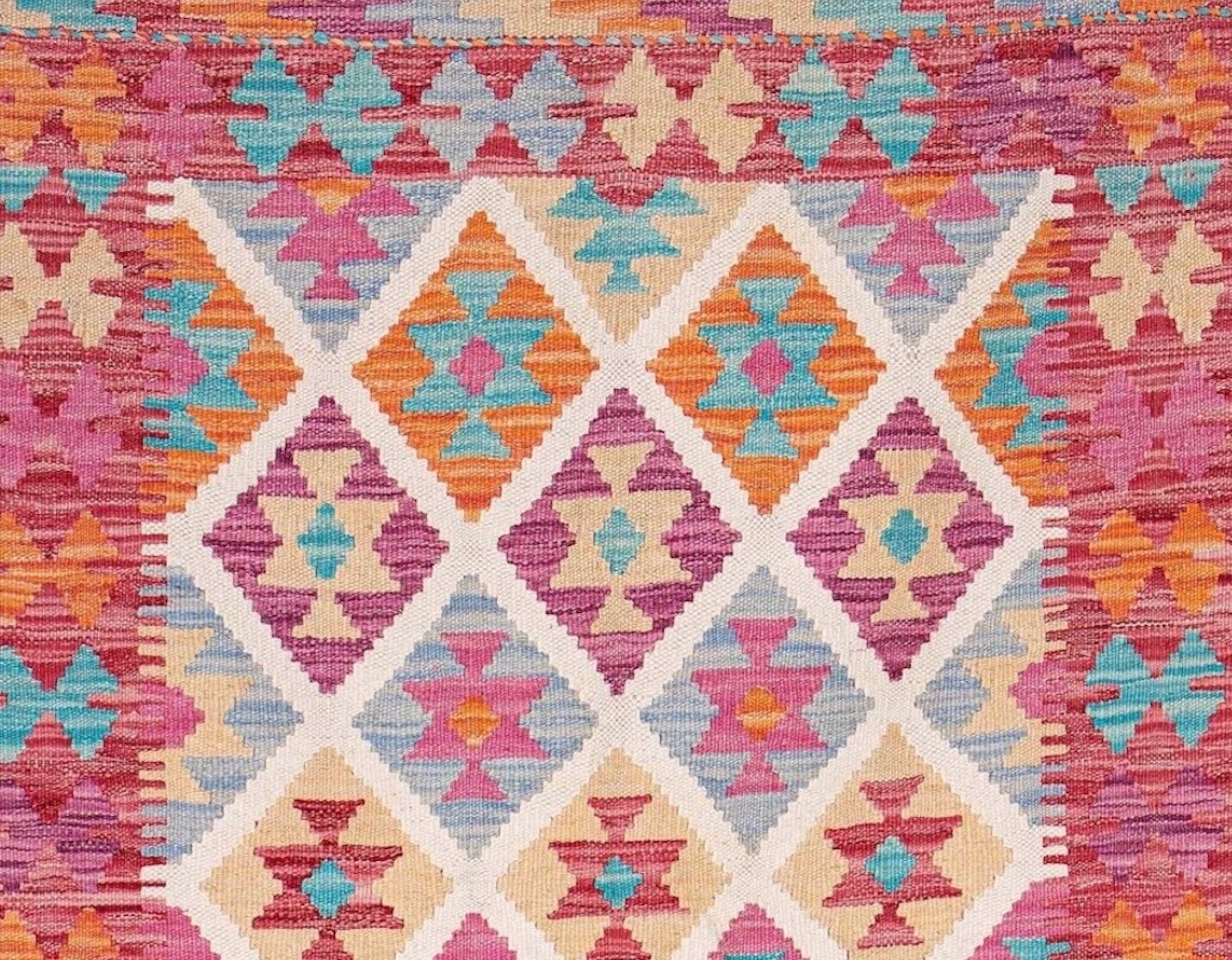 Pashtun Afghan kilim 142 x 85 cm
