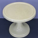 Table d'appoint en plastique italienne des années 1970