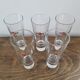 Set of 5 glasses Long Drink Martini vintage