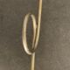 Swedish design candle holder in granite, metal and brass, 1980, height 39 cm