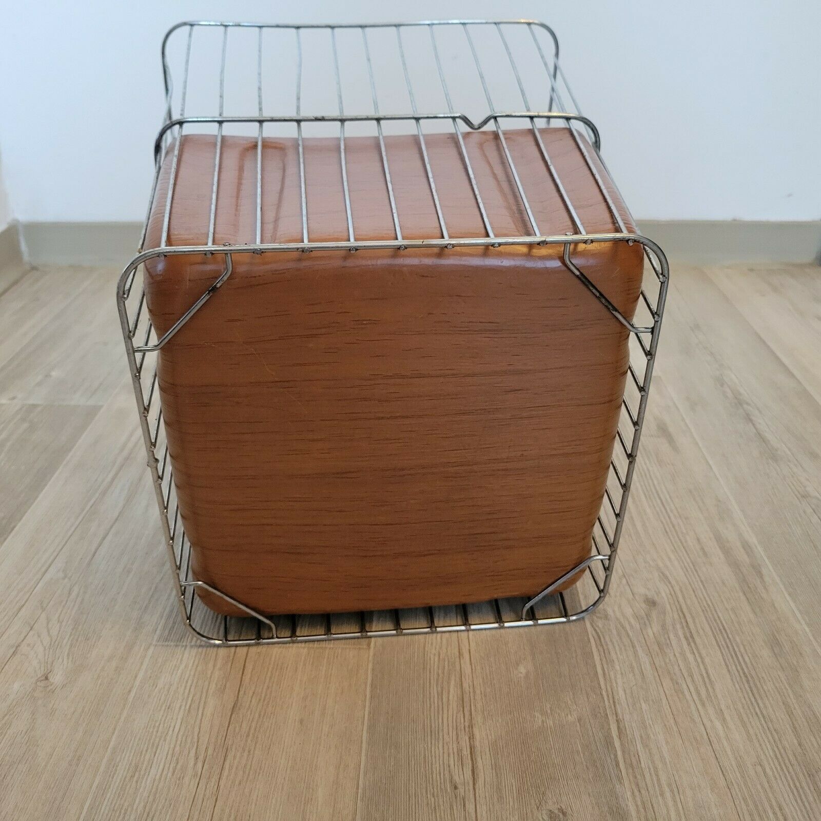 Vintage umbrella holder basket basket metal and plastic brand Caddie