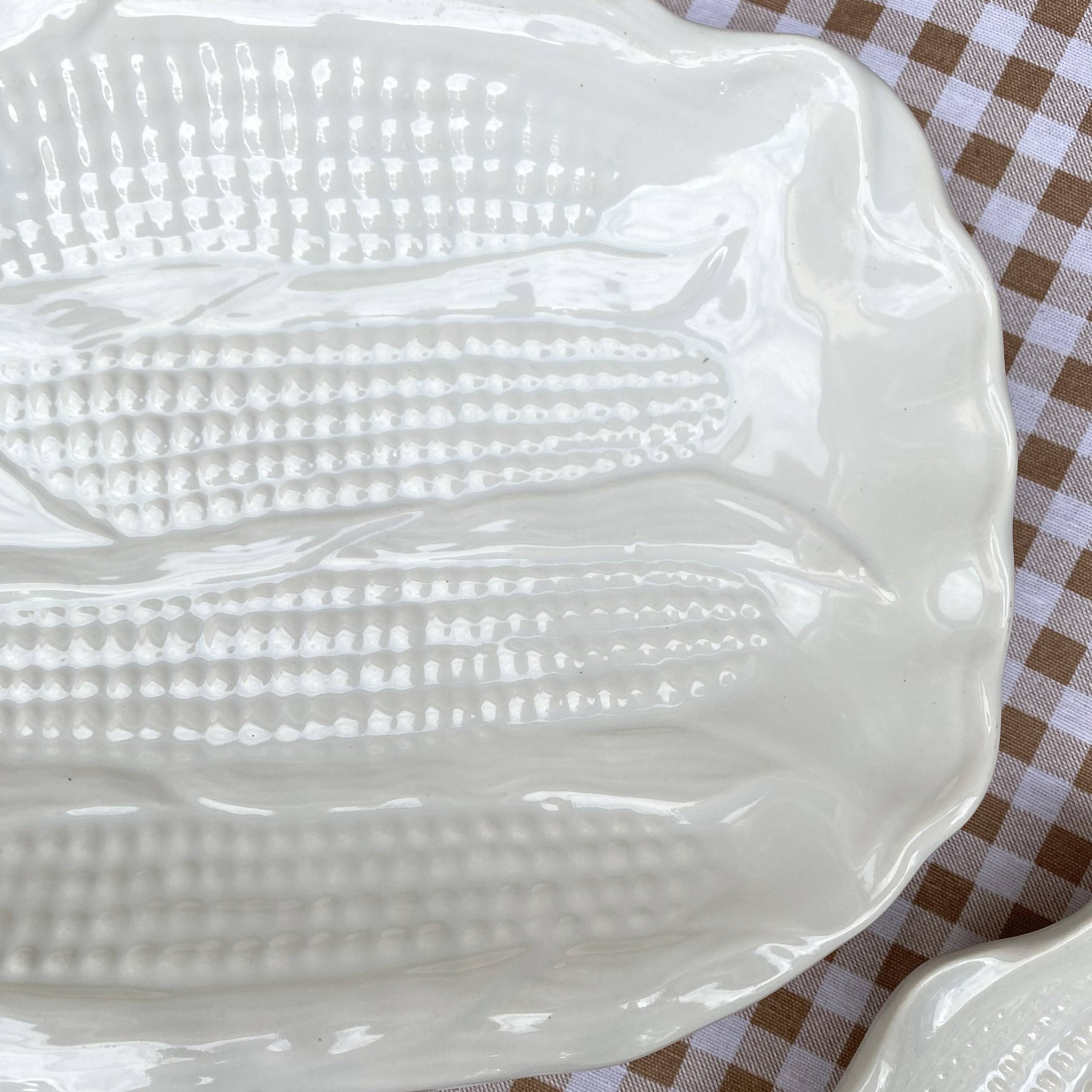 Vintage ceramic corn service from the USA