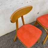 4 Luterma banana bistro chairs