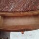 Art deco bedside table top marble door on the left