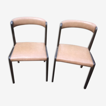 Paire de chaises ancienne baumann