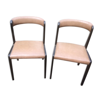 Paire de chaises ancienne baumann