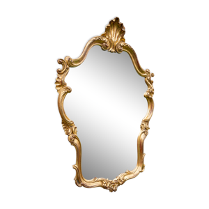 miroir vintage doré