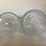 Large diamond-pointed sweet jar