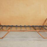 Vintage rattan bed