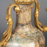 Pair of three-light candelabra Napoleon III