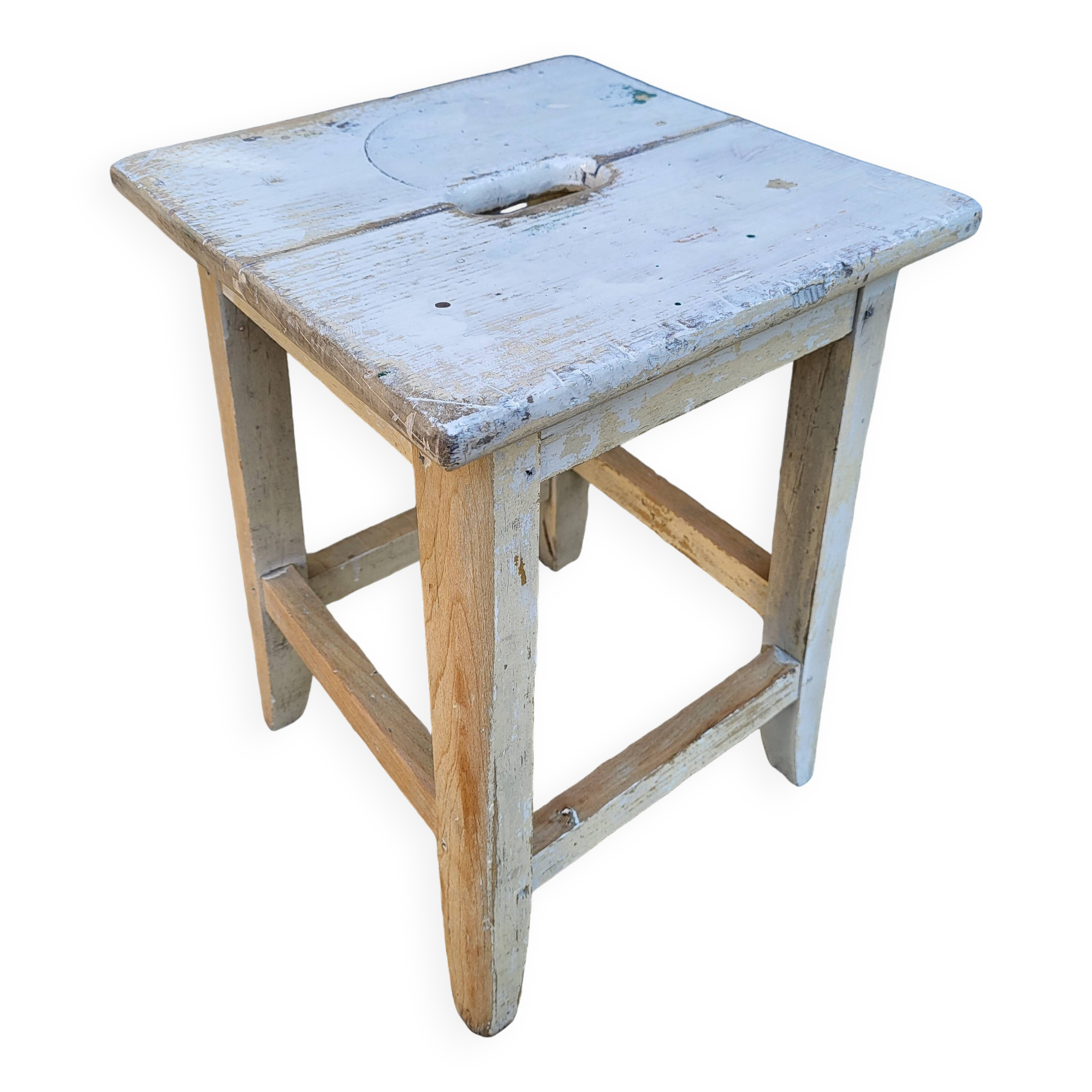 Vintage stool with grip