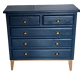Commode bleu ganne