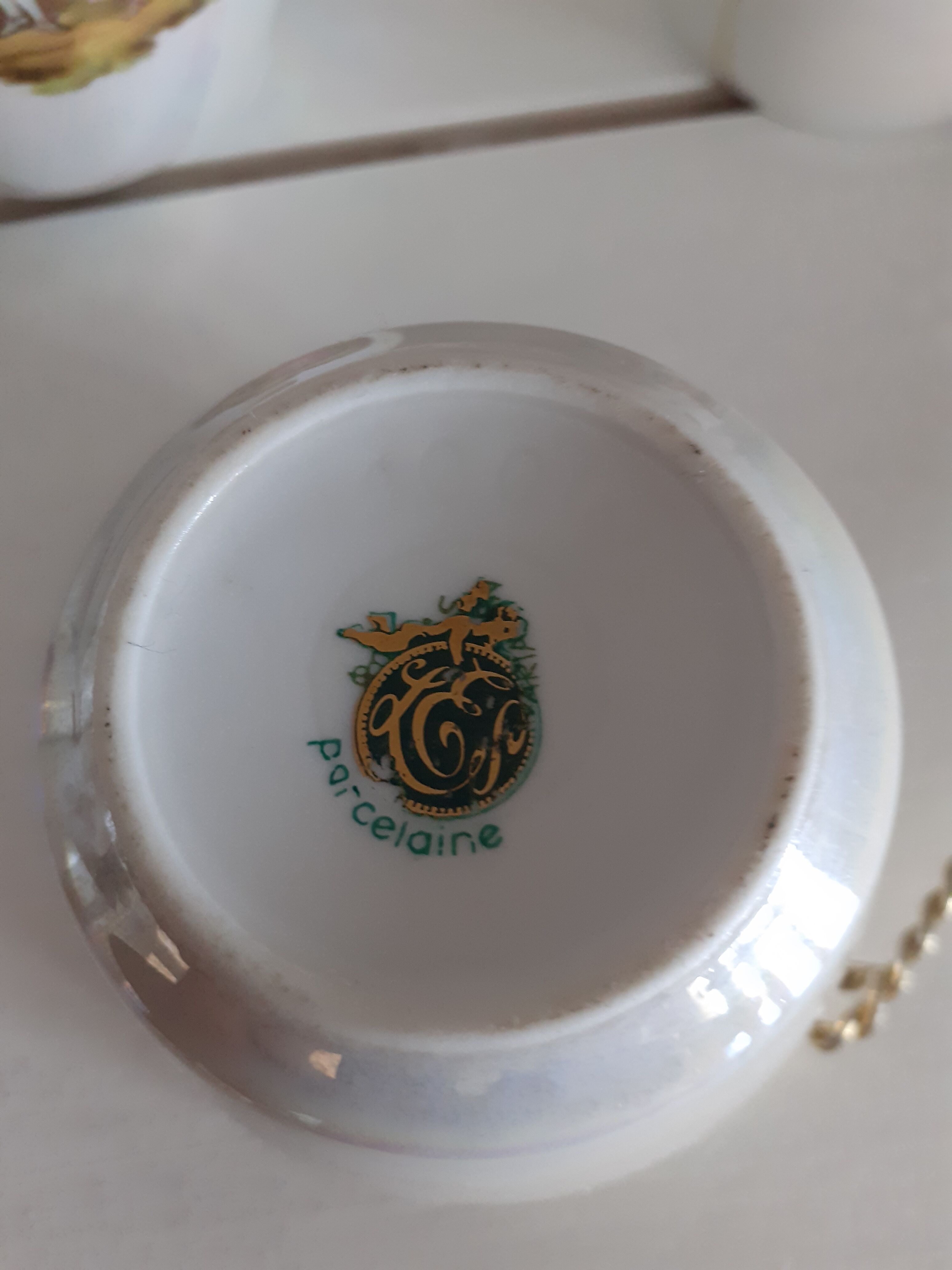 Porcelain coffee service