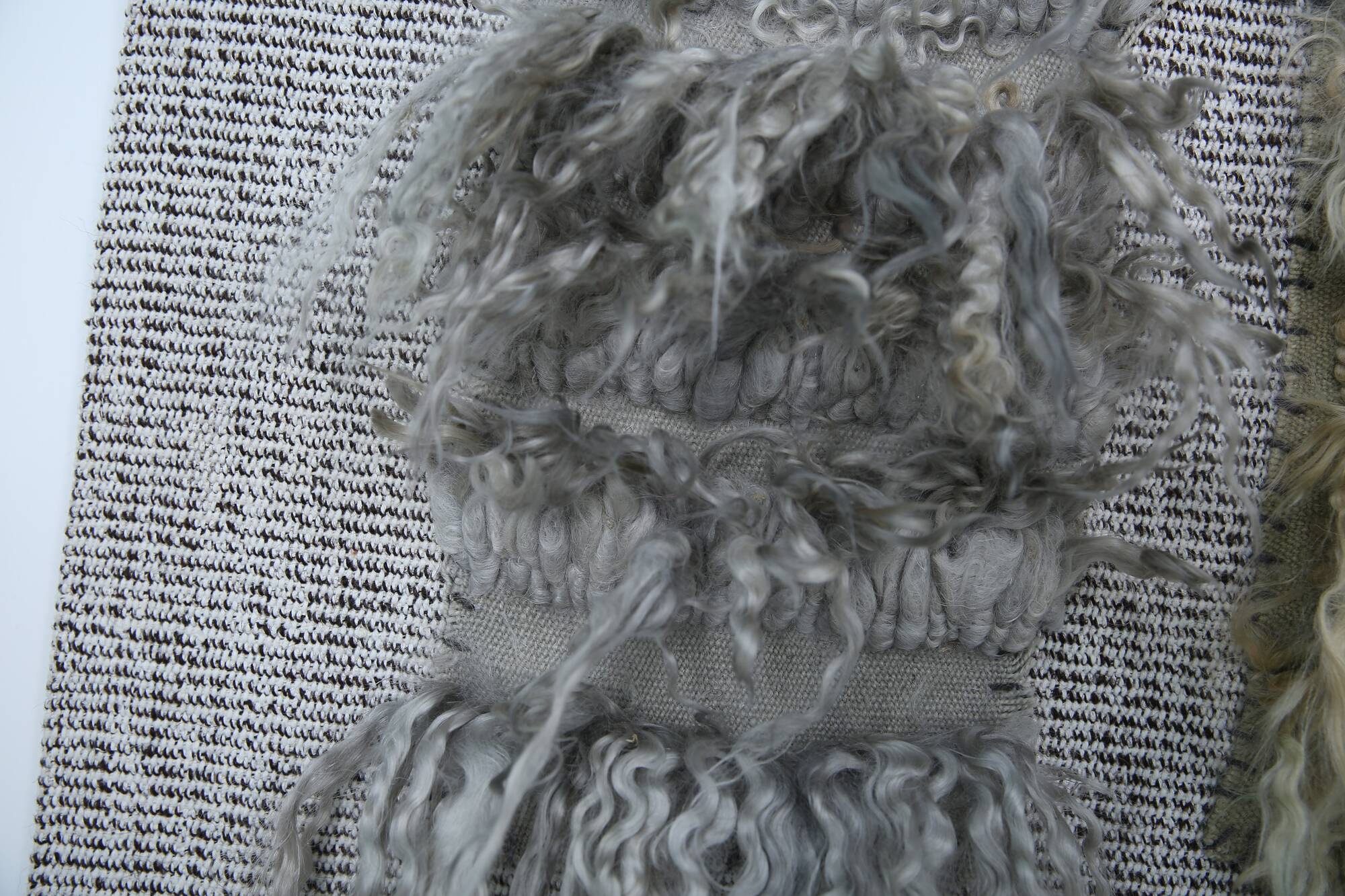 Handmade Vintage Wall Rug, 90x98Cm