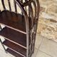 Vintage bamboo and rattan bookshelf, 4 shelves, Circa 1960/1970