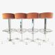 Set of 4 bar stools