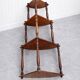 pair of corner brackets to hang, Louis-Philippe style, in mahogany