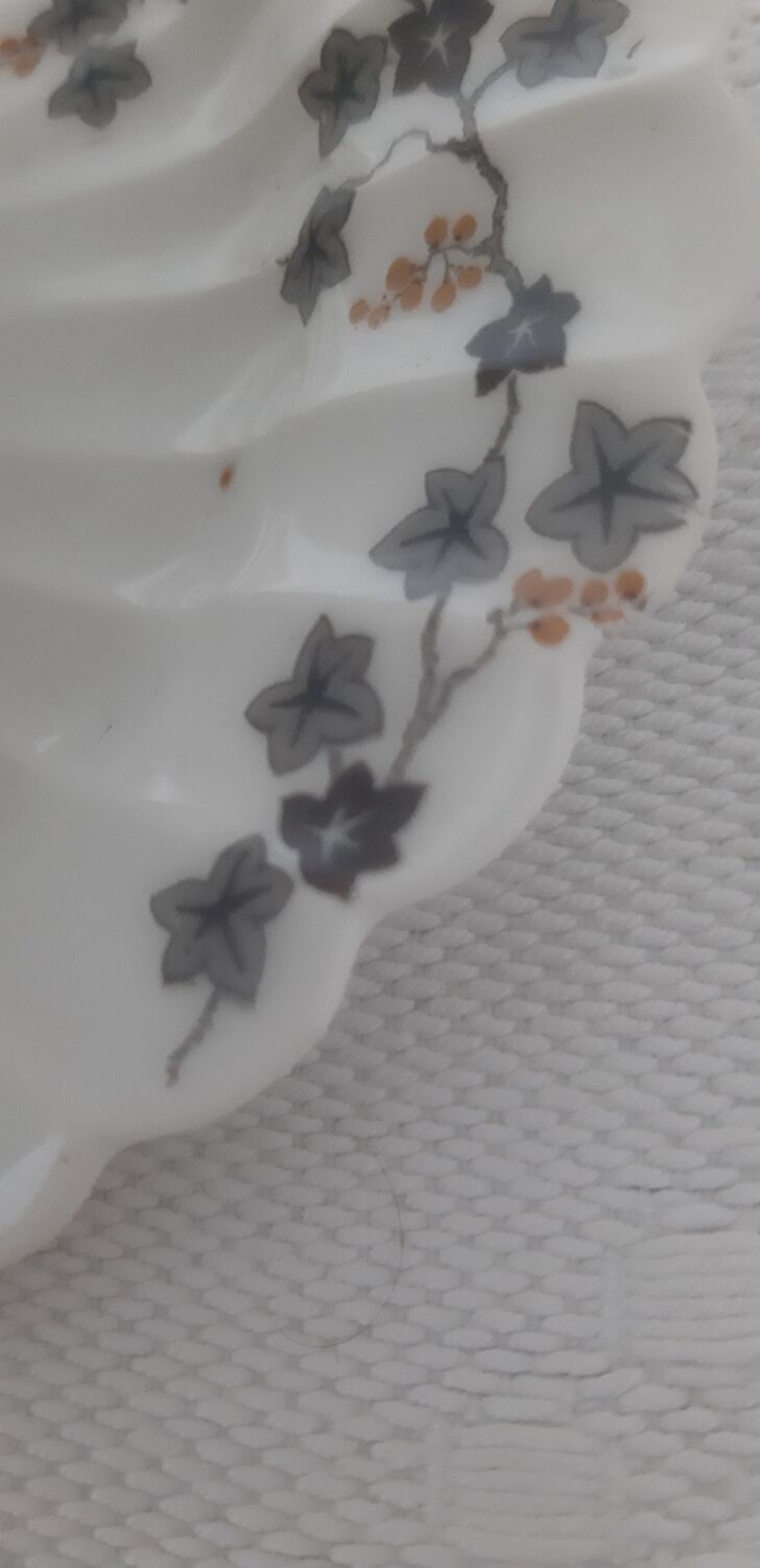 Limoges porcelain gravy boat, Haviland brand
