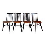 Set 4 Fanett chairs by Ilmari Tapiovaara