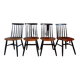 Set 4 chaises Fanett par Ilmari Tapiovaara