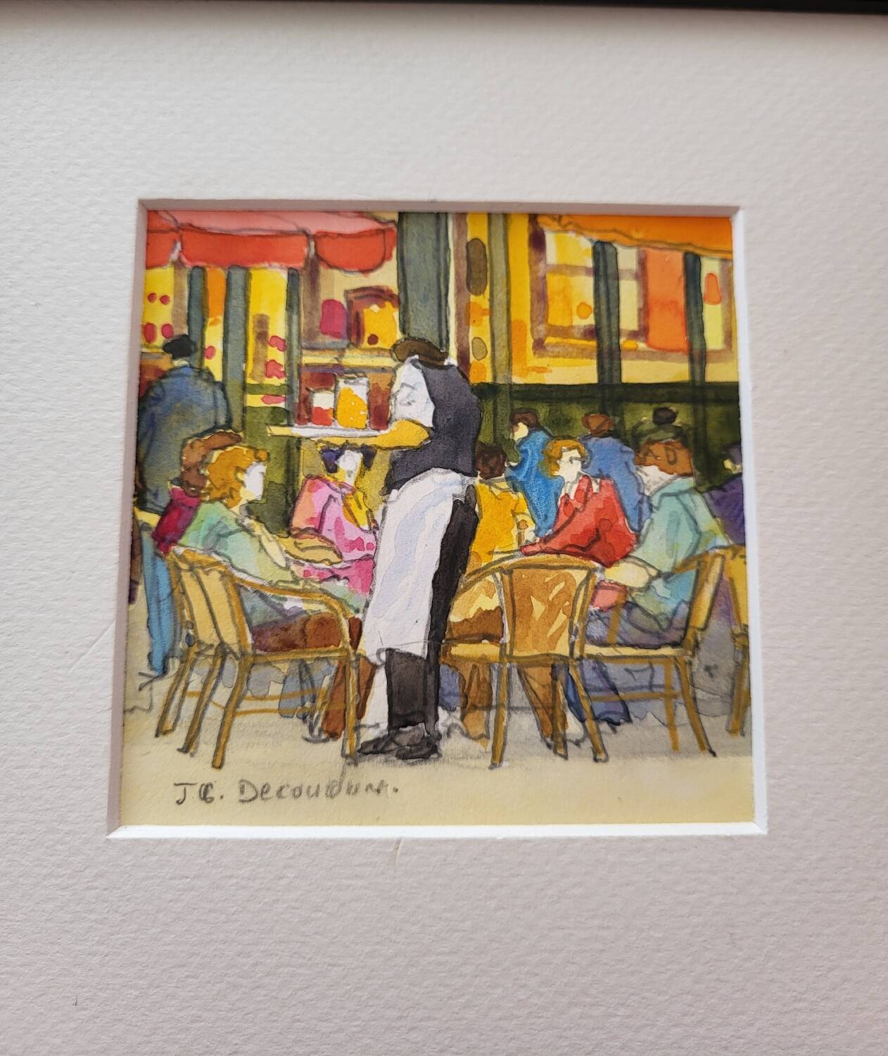 Painting JC Decoudun