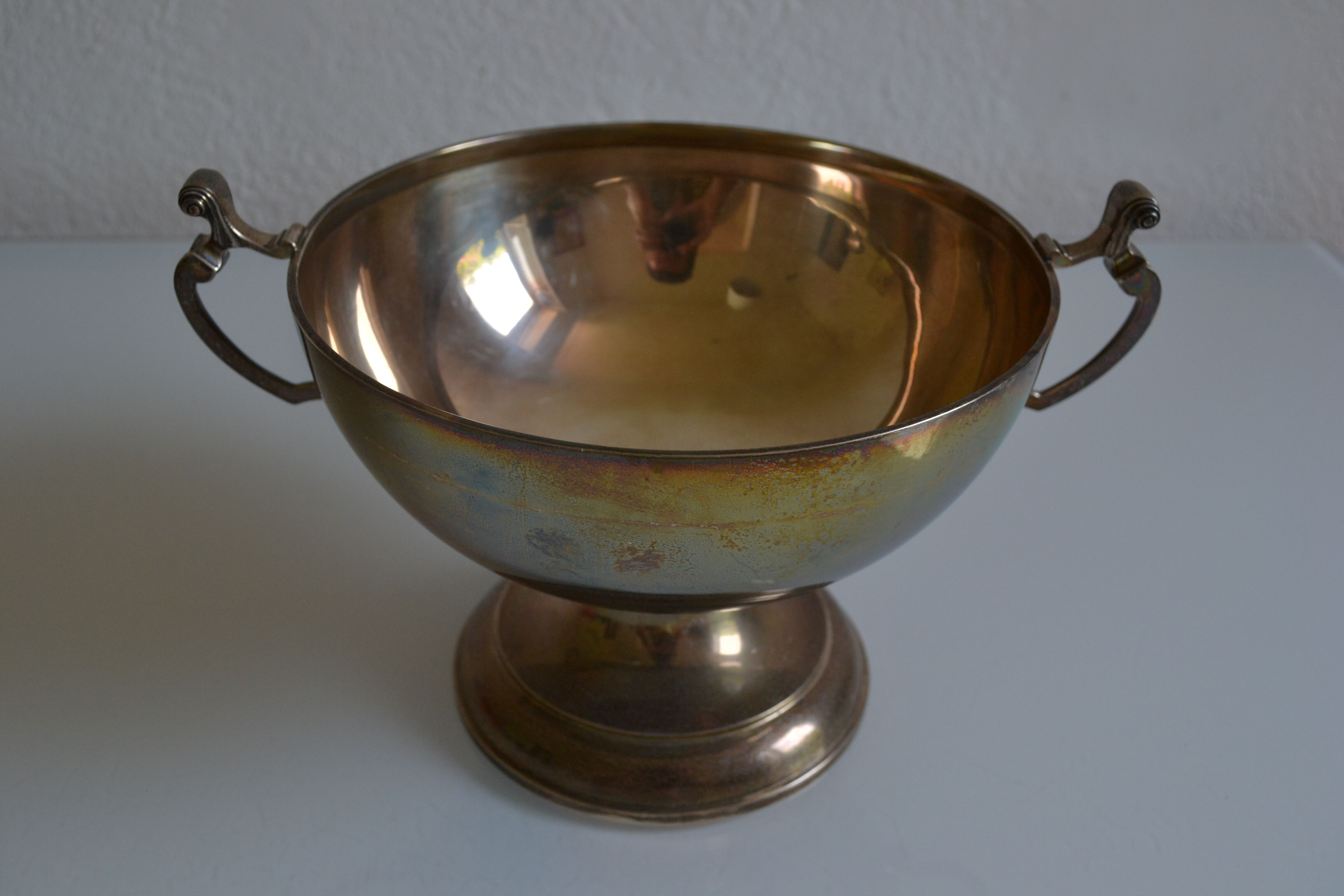 Coupe de mariage argent massif