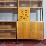 Vintage Modular Wall Unit, 1970s, Set of 4