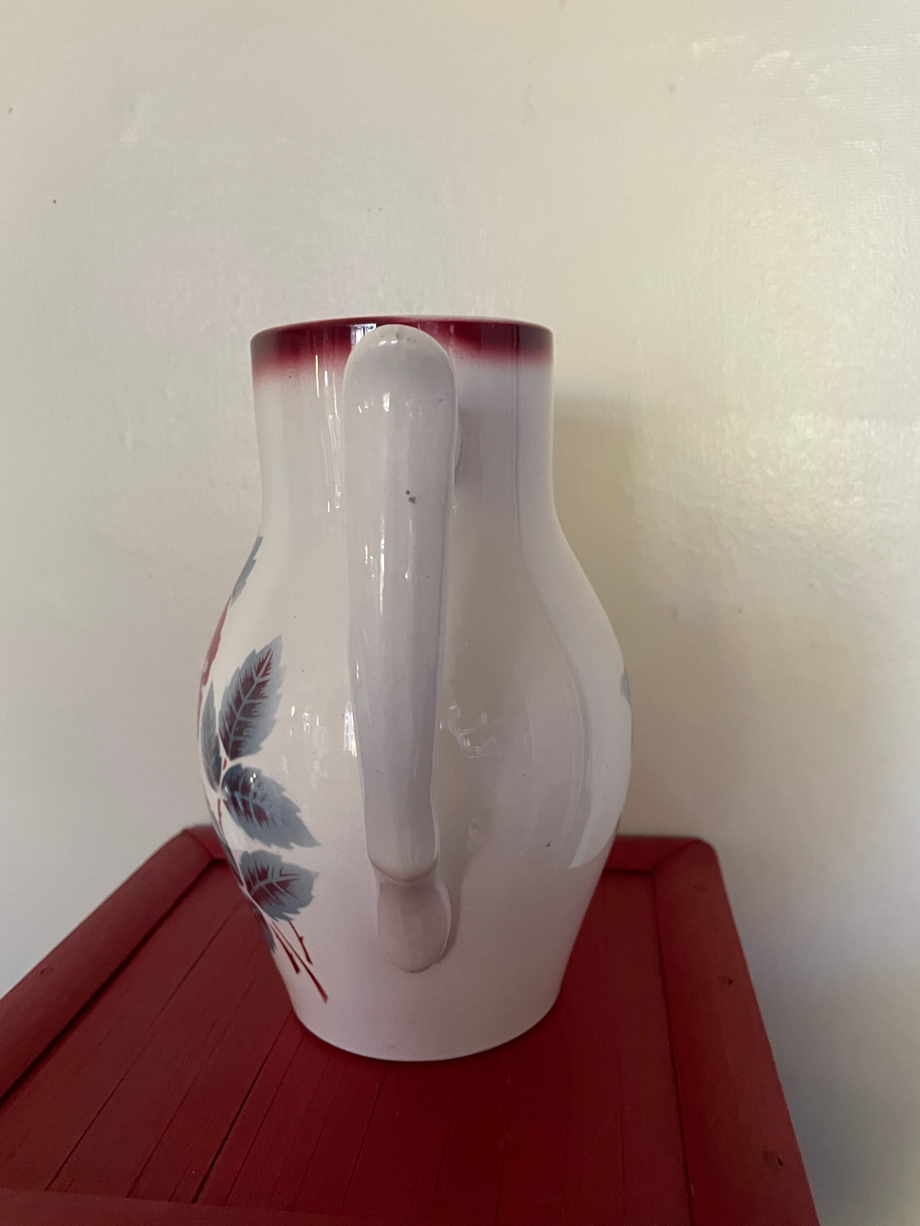 Pitcher Digoin Sarreguemines model Lucette