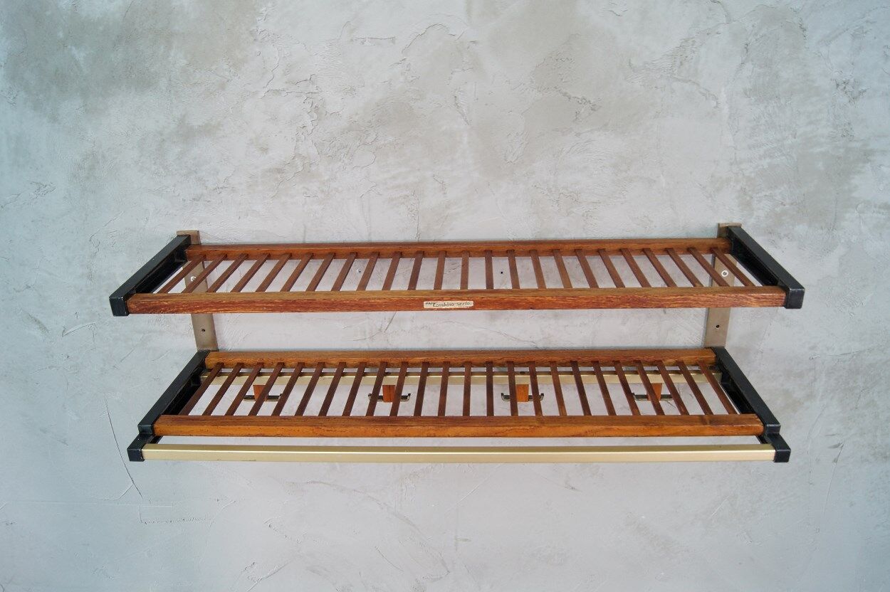 Mid-Century teak coatrack from Hafa, 1970