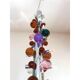 Contemporary Multicolor “Cactus” Murano Glass Sputnik Chandelier