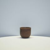 Vintage brown flower pot from Denmark