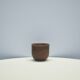 Vintage brown flower pot from Denmark