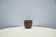Vintage brown flower pot from Denmark