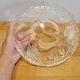 Glass dish from the 60s