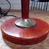 Wooden lamp stand