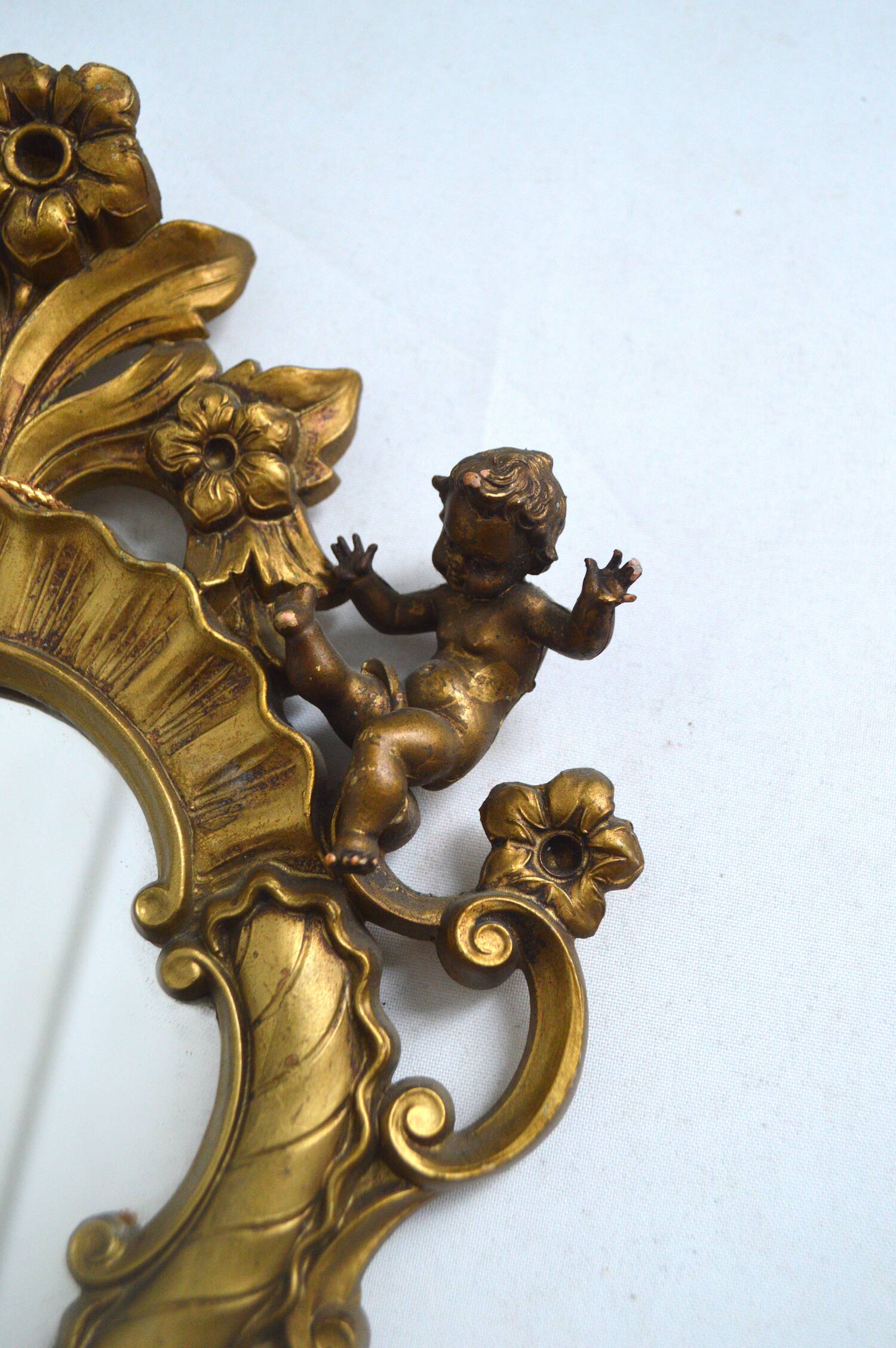 Small vintage Italian mirror