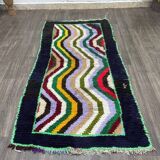 Moroccan rug, handmade, decorated, 250cmx150cm