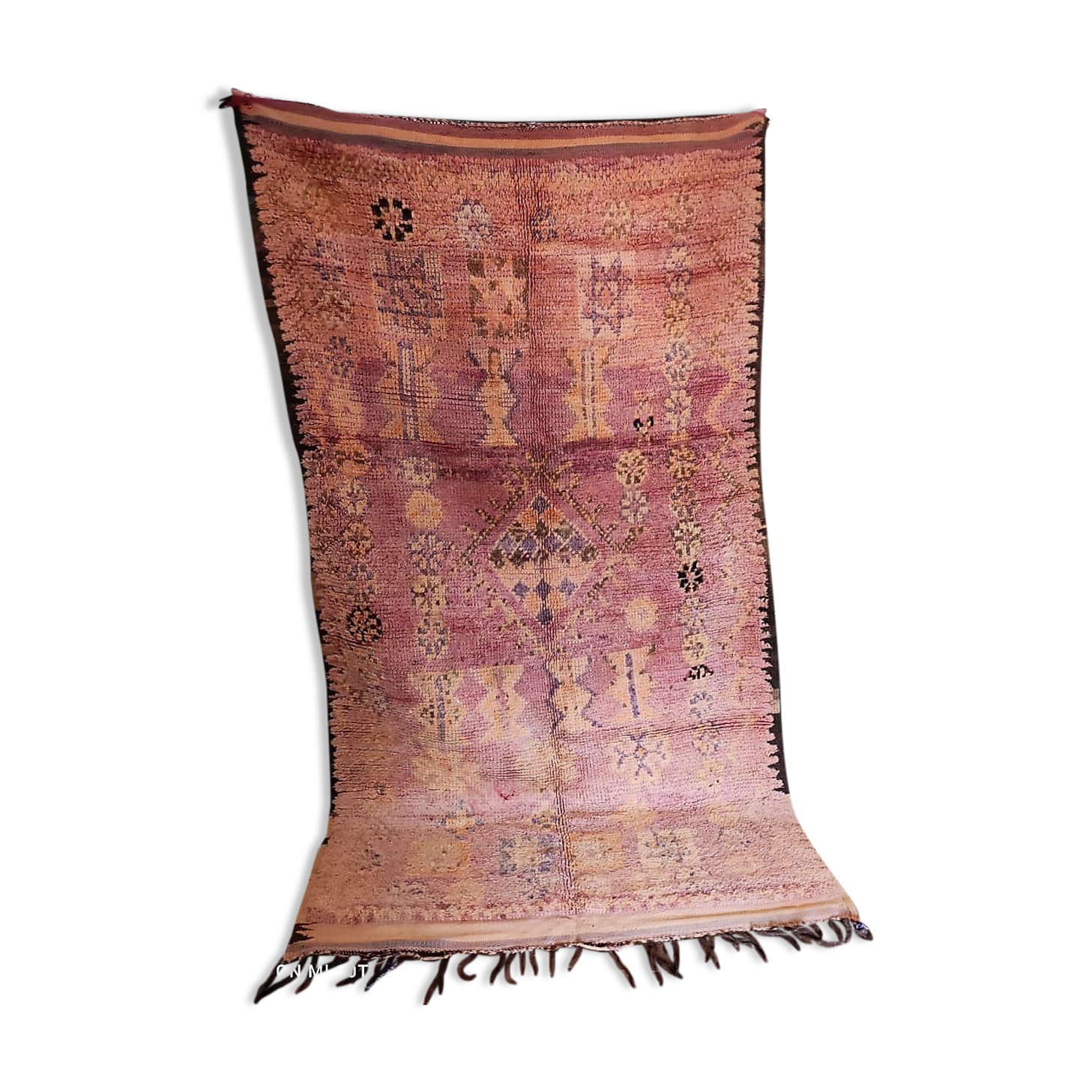 Tapis berbere beni mguild 2m35 sur 1m20