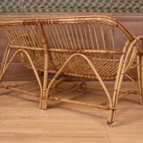 Rattan bench