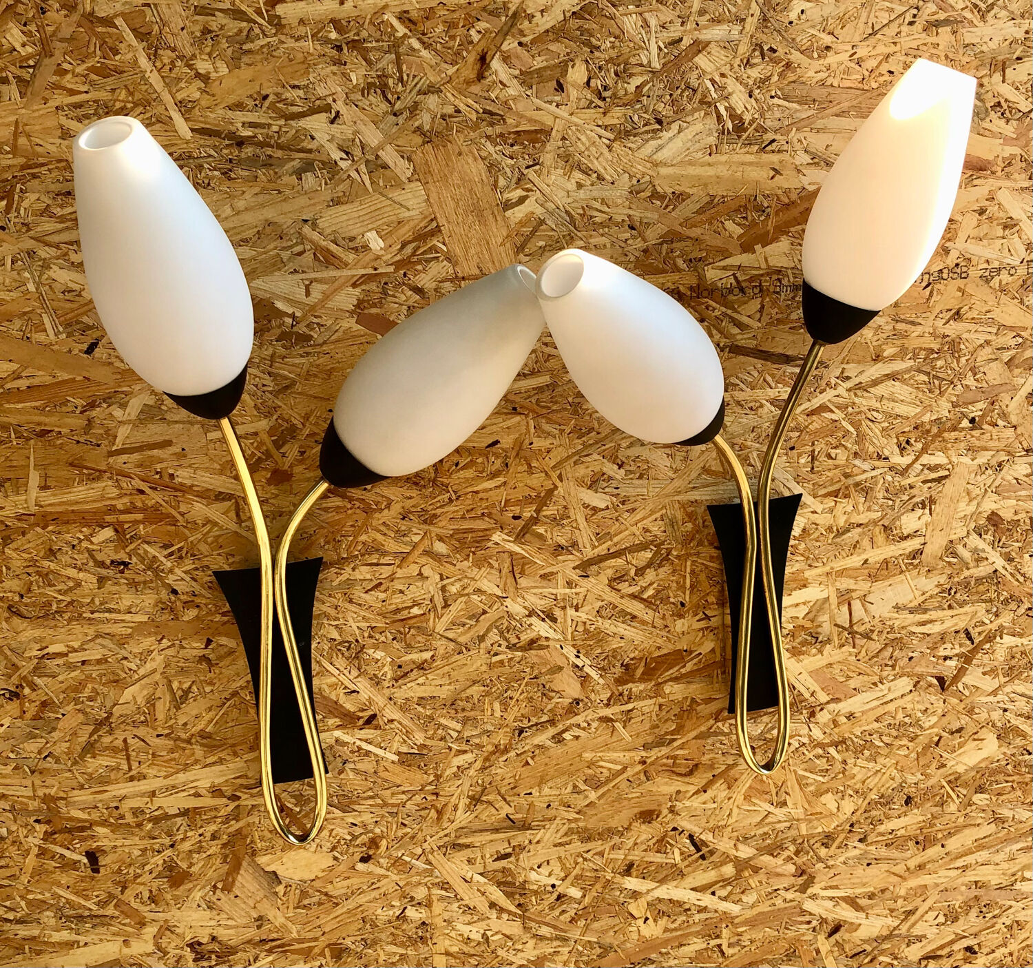 Vintage wall lamps 1970