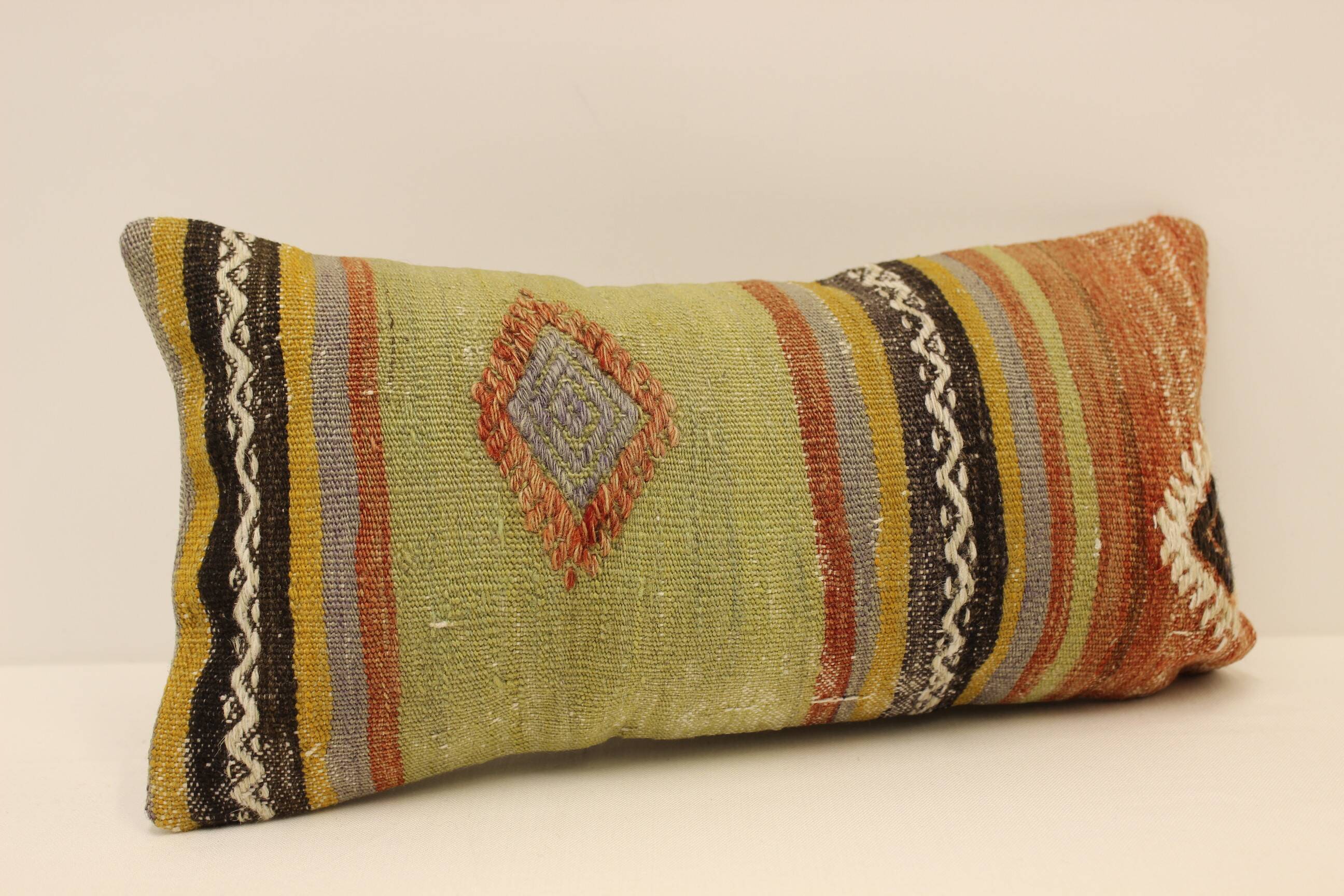 Turkish kilim cushion, 20x40 cm, yk-224