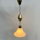Hanging lamp, Kamenický Šenov, Czechoslovakia, 1950s