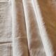 Drap ancien en lin monogrammé 3,40x2,20 m
