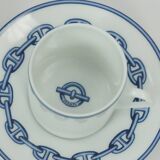 Hermès - Set of Cups and Saucers - Anchor Chain Model