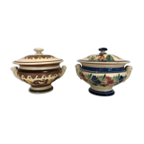Quimper pot and cache