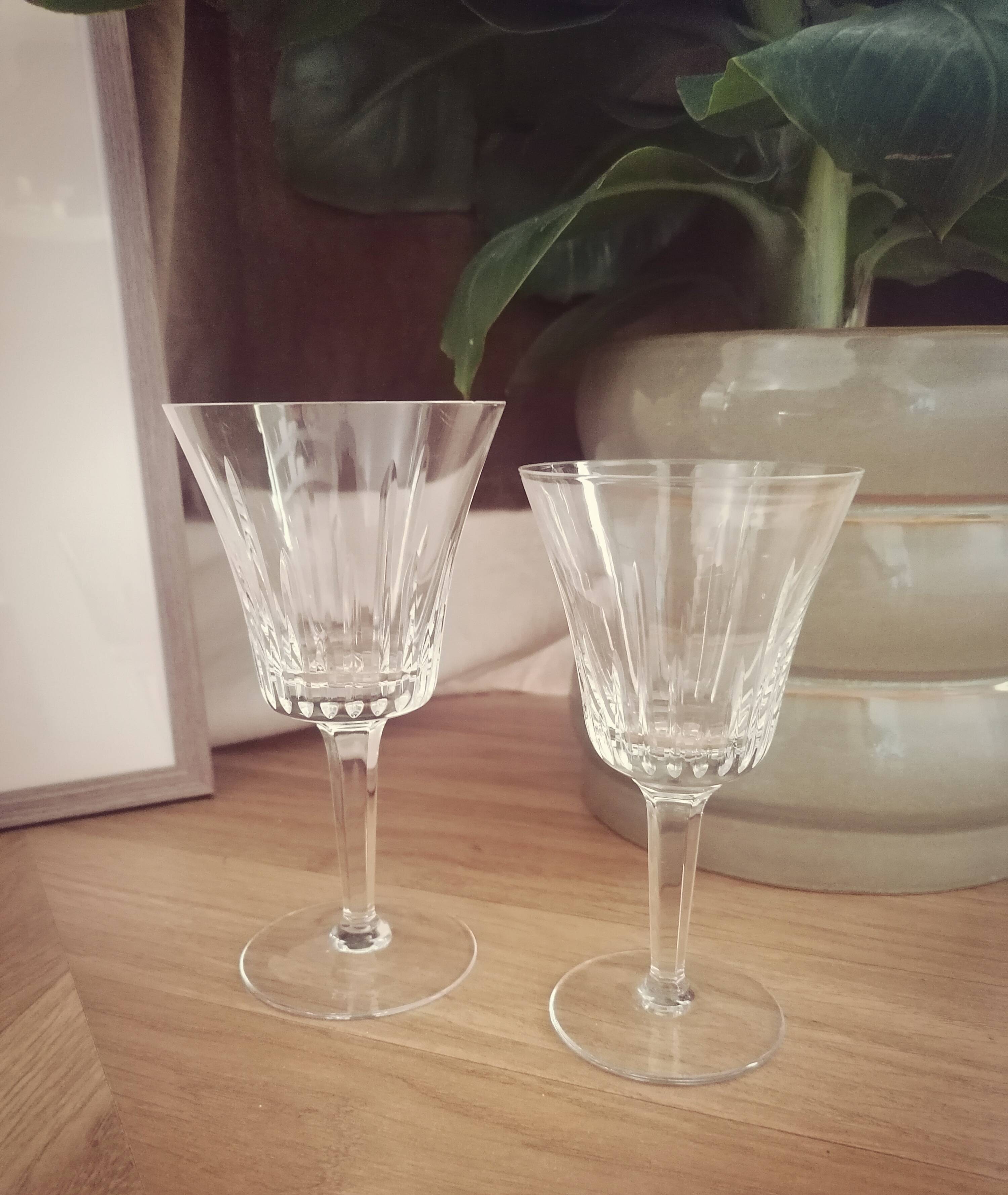 Verres en cristal