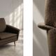 Mid-Century Danish Brown 3-Seater Sofa by Folke Ohlsson for Fritz Hansen