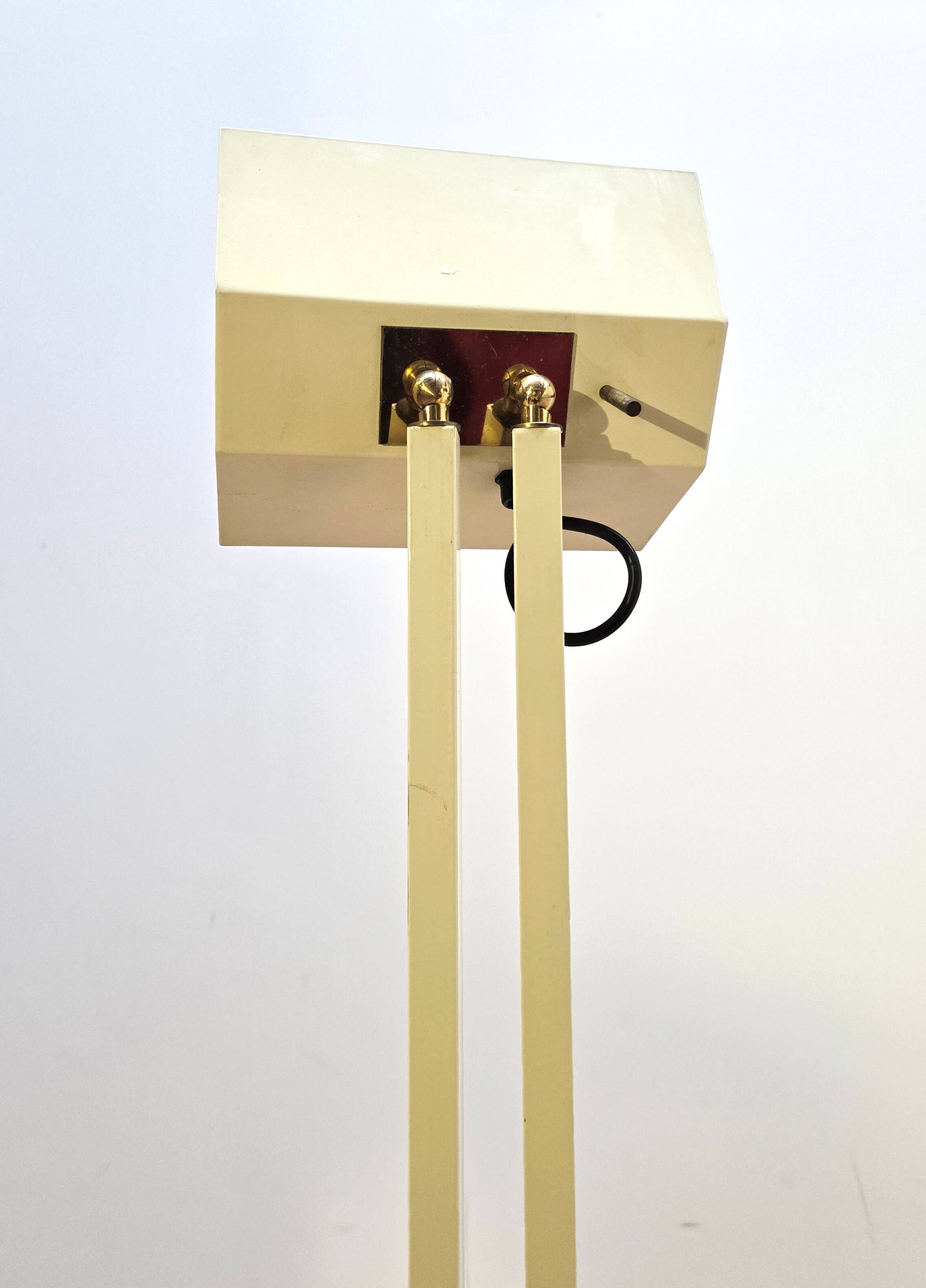 1970s brass floor lamp, Italy